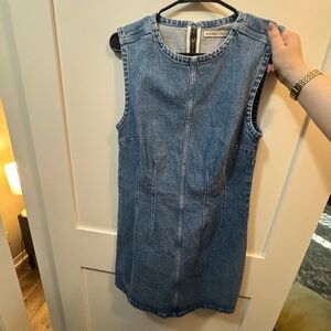 Abercrombie and Fitch Denim Sleeveless Dress